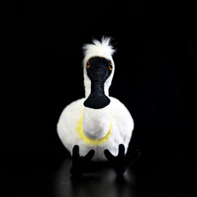 Schwarzgesichtiger Löffler, weiches Plüschtier