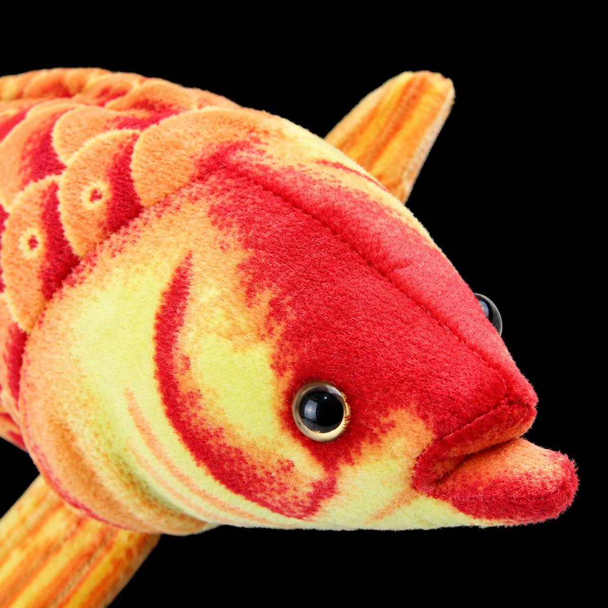 Peluche morbido a forma di pesce Arowana