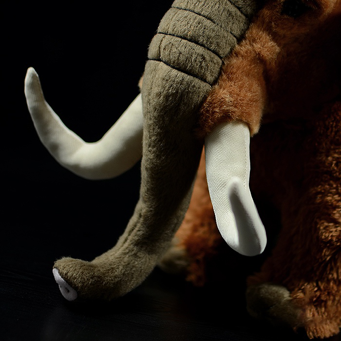 Stuffed 2024 woolly mammoth