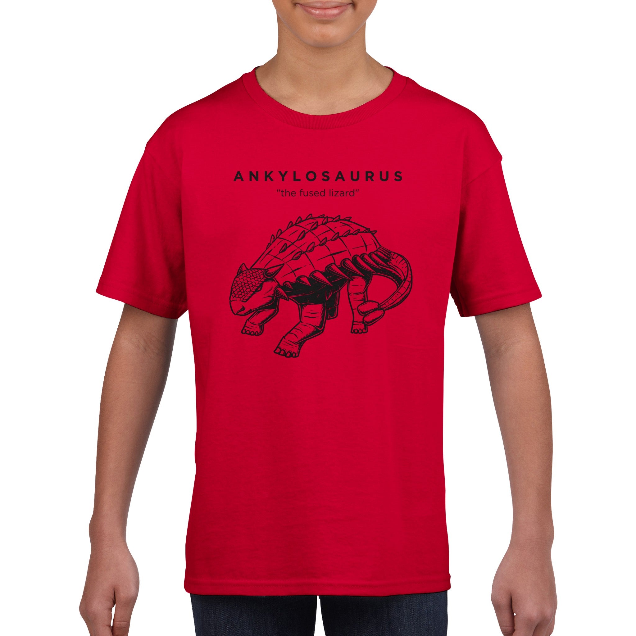 Ankylosaurus Dinosaur Prehistoric Kids T-Shirt