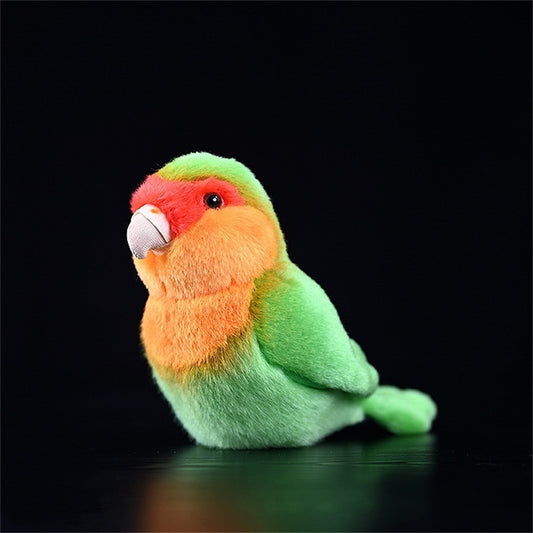 Green Lovebird Soft Stuffed Plush Toy