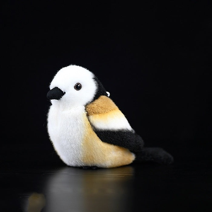 Long Tailed Bushtit Bird Soft Stuffed Plush Toy