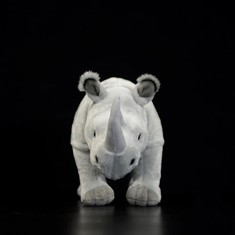 White Rhinoceros Soft Stuffed Plush Toy