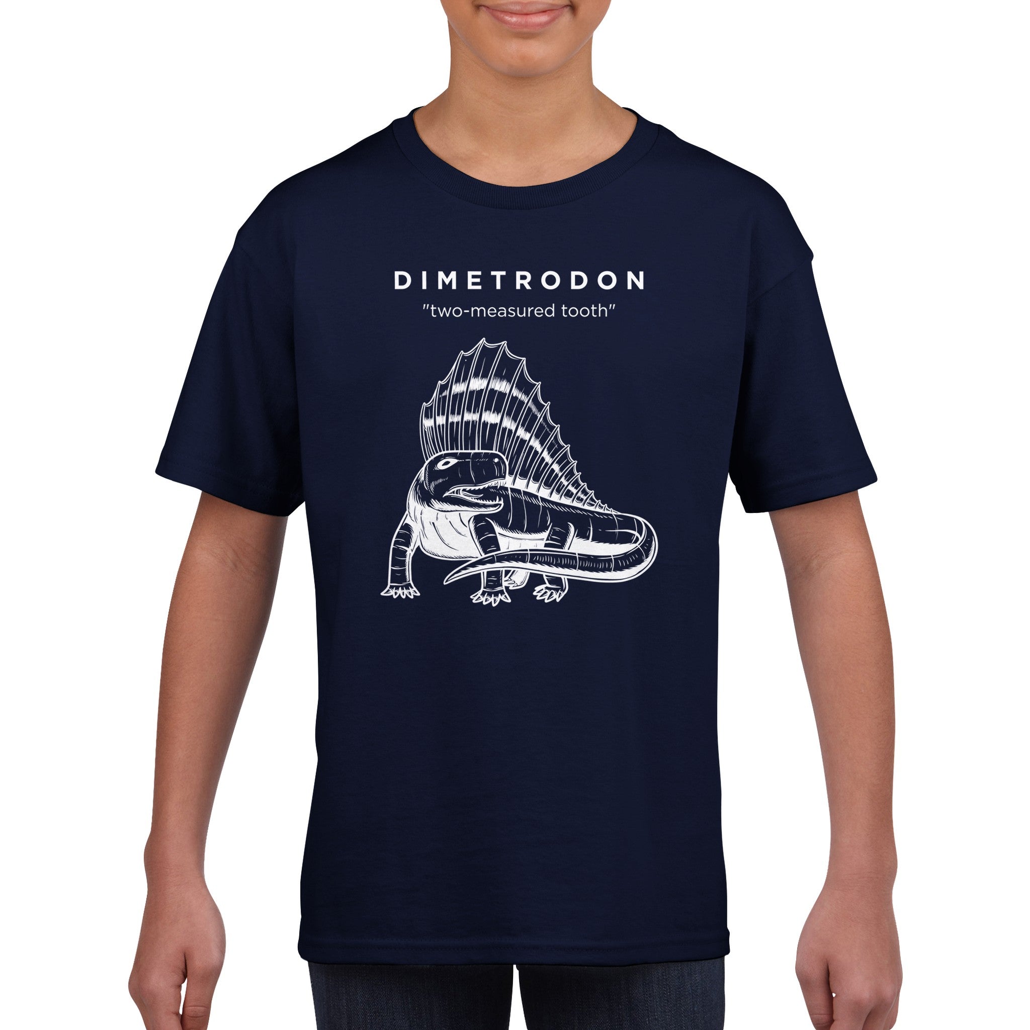 Dimetrodon Prehistoric Synapsid Kids T-Shirt