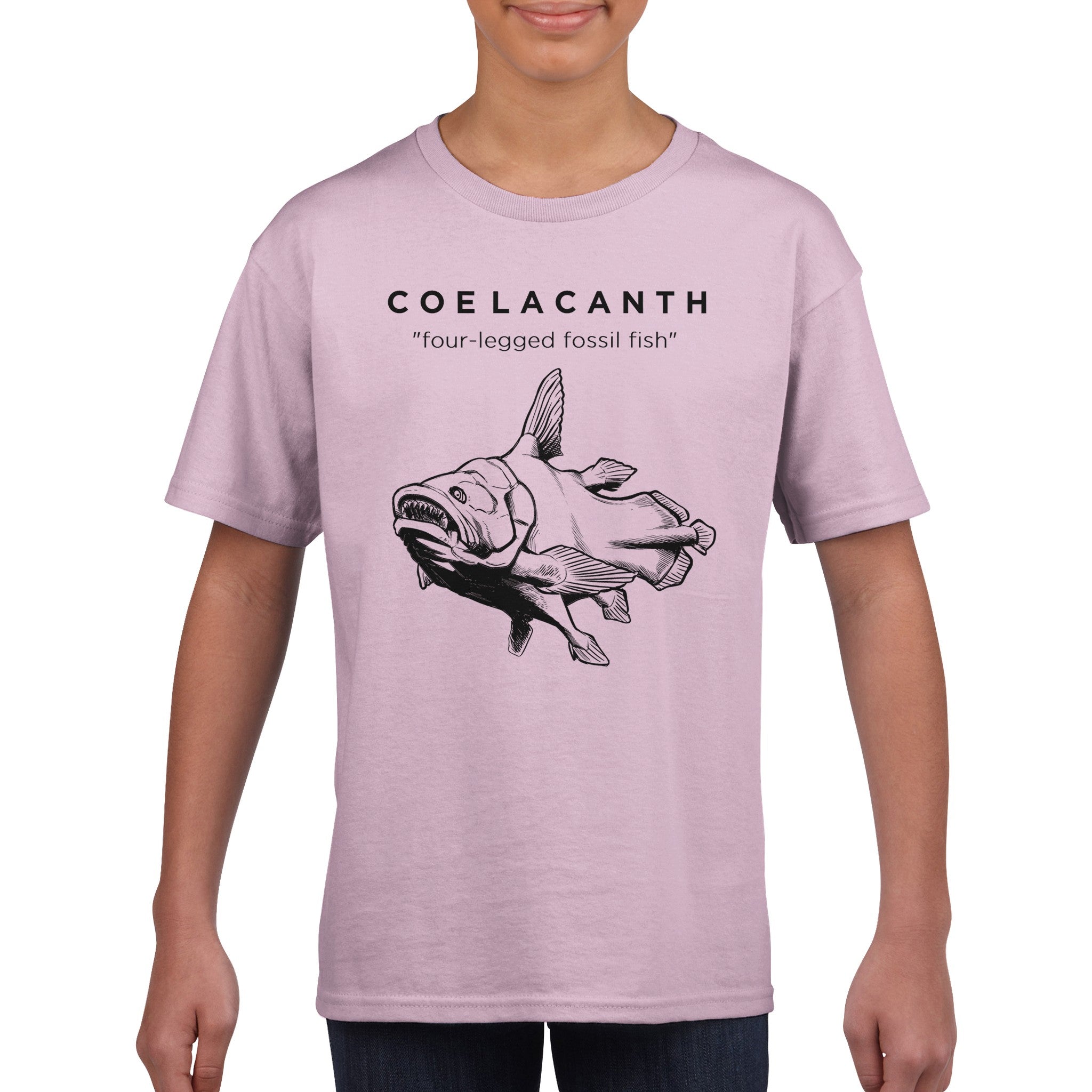 Coelacanth Prehistoric Fish Kids T-Shirt