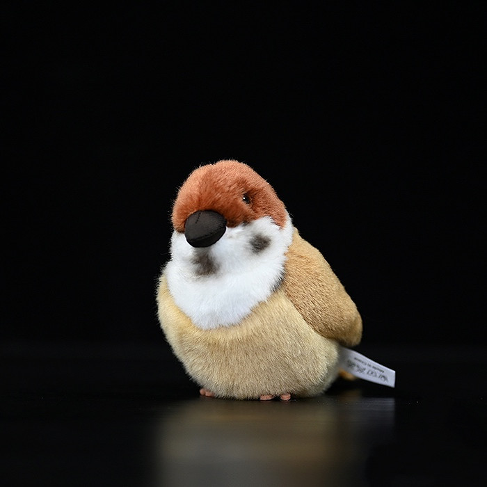 Tree Sparrow Bird Soft Stuffed Plush Toy