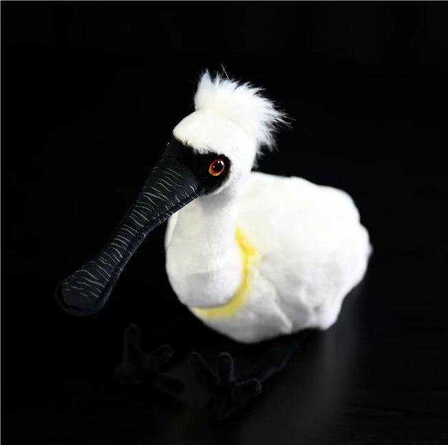 Black-faced Spoonbill Bird Soft Stuffed Plush Toy