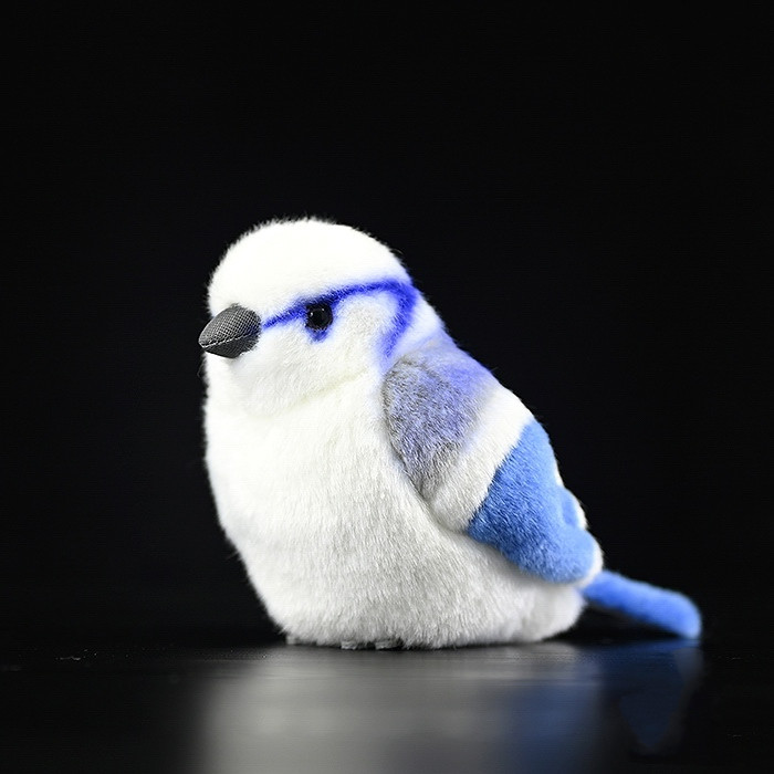 Gage Beasley Azure Tit Bird Soft Plush Toy