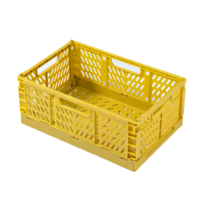 Multi-use Stackable Foldable Toy Storage Crate