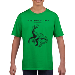 Therizinosaurus Dinosaur Prehistoric Kids T-Shirt