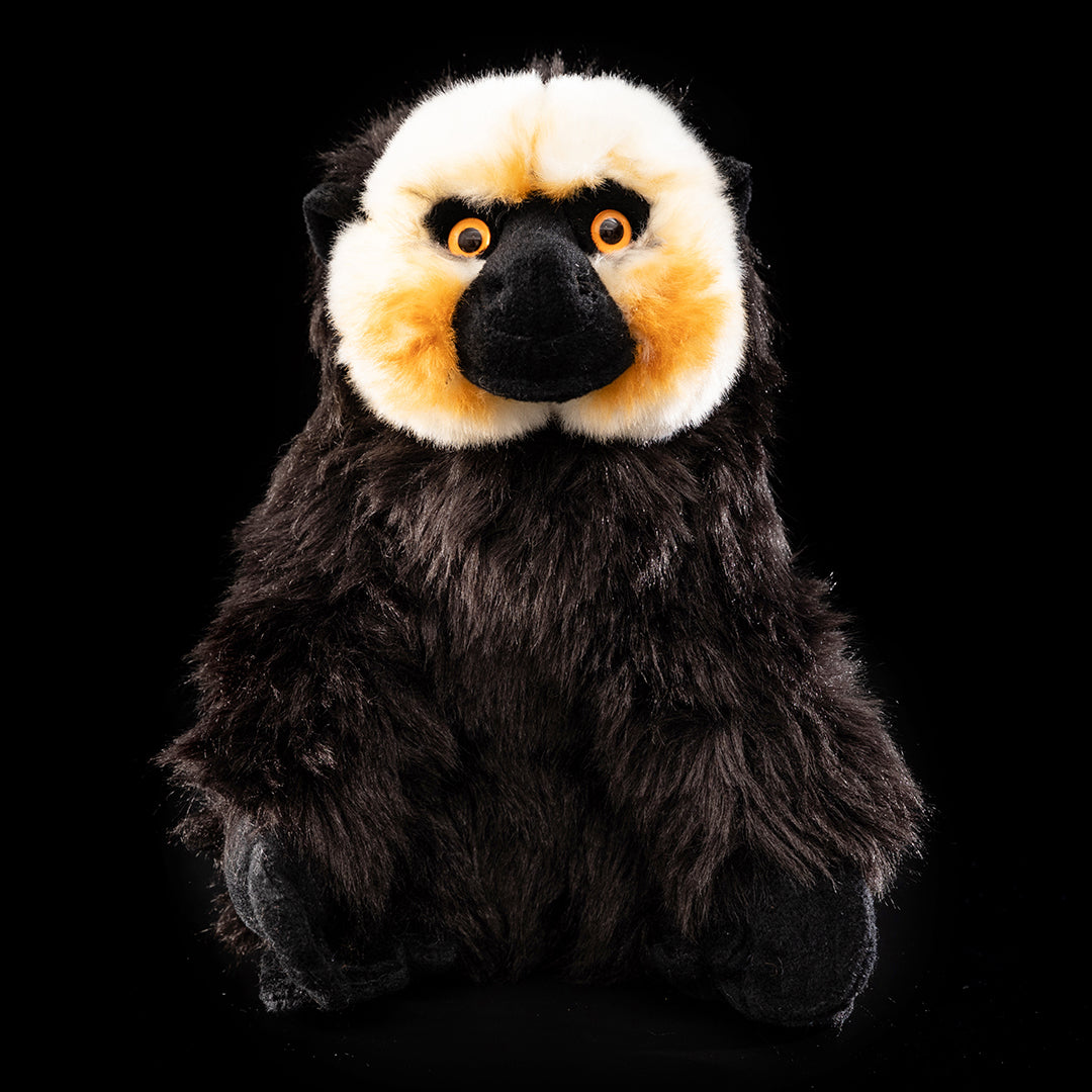 White-faced Saki Monkey Soft Stuffed Plush Toy