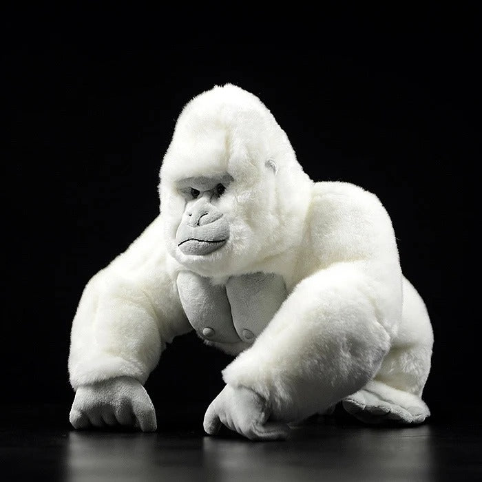 Albino White Gorilla Ape Soft Stuffed Plush Toy