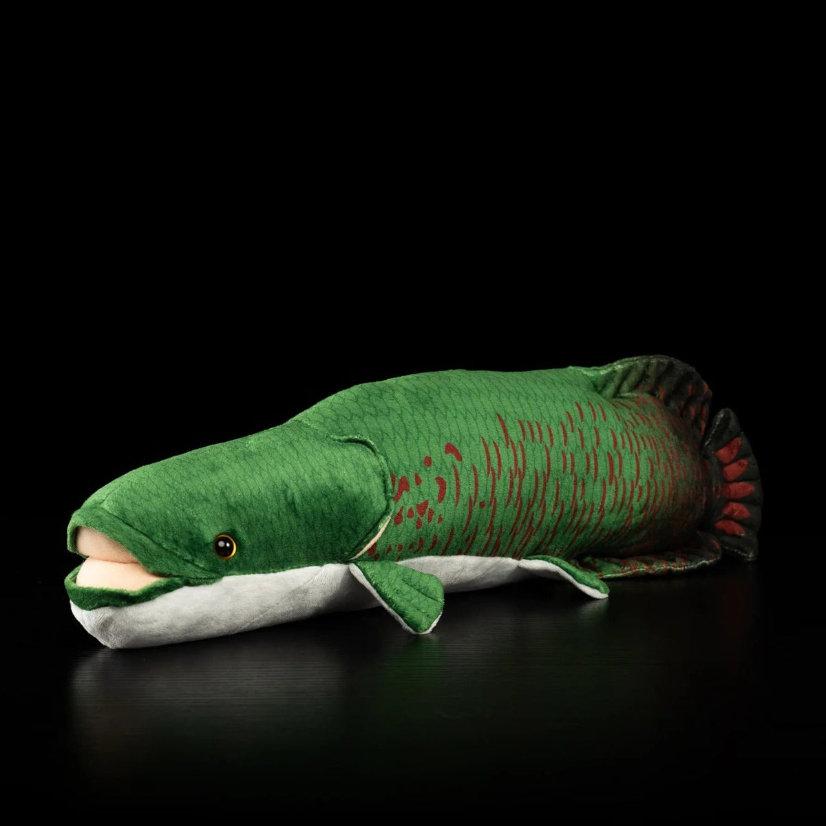Peluche morbido di pesce Arapaima Gigas