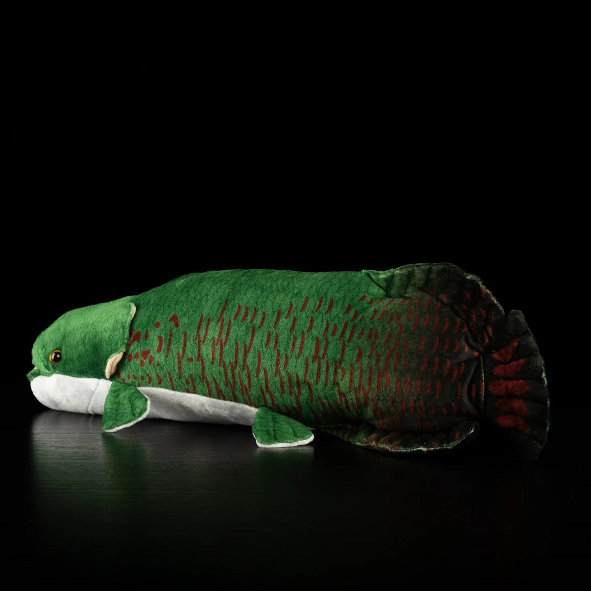Peluche morbido di pesce Arapaima Gigas