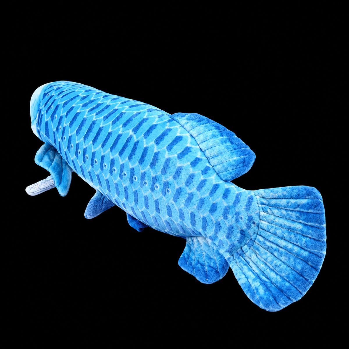 Peluche morbido a forma di pesce Arowana