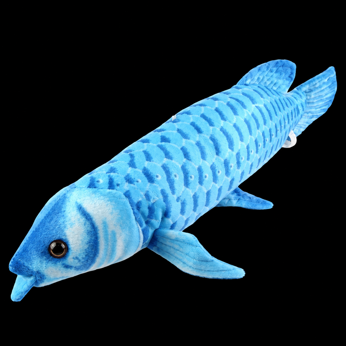 Peluche morbido a forma di pesce Arowana