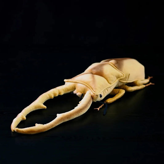 Golden Metallic Stag Beetle Soft Stuffed Plush Toy