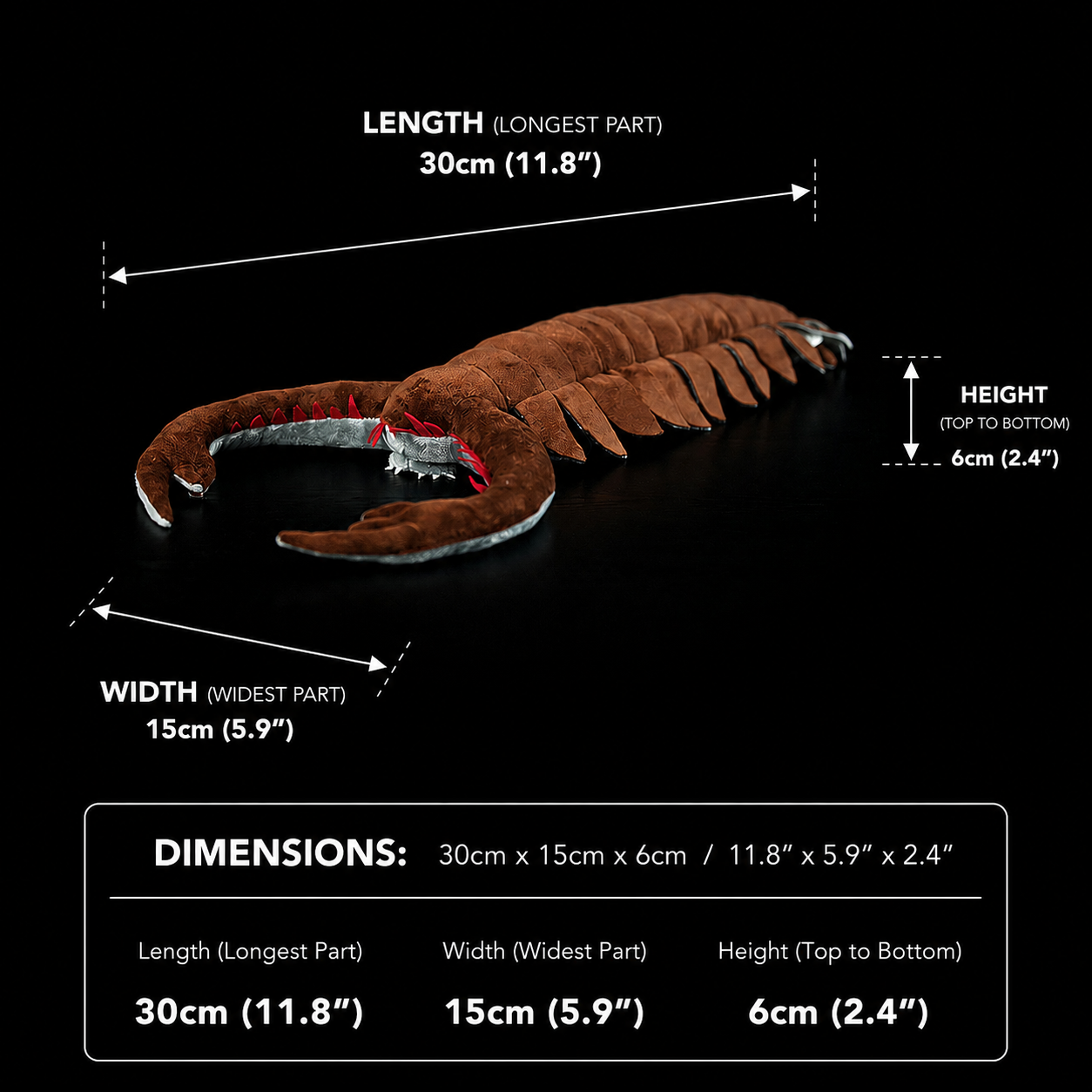 Omnidens Amplus Soft Stuffed Plush Toy