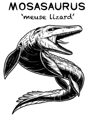 Mosasaurus Marine Reptile Unisex T-Shirt