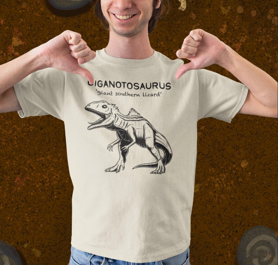 Giganotosaurus Dinosaur Unisex T-Shirt