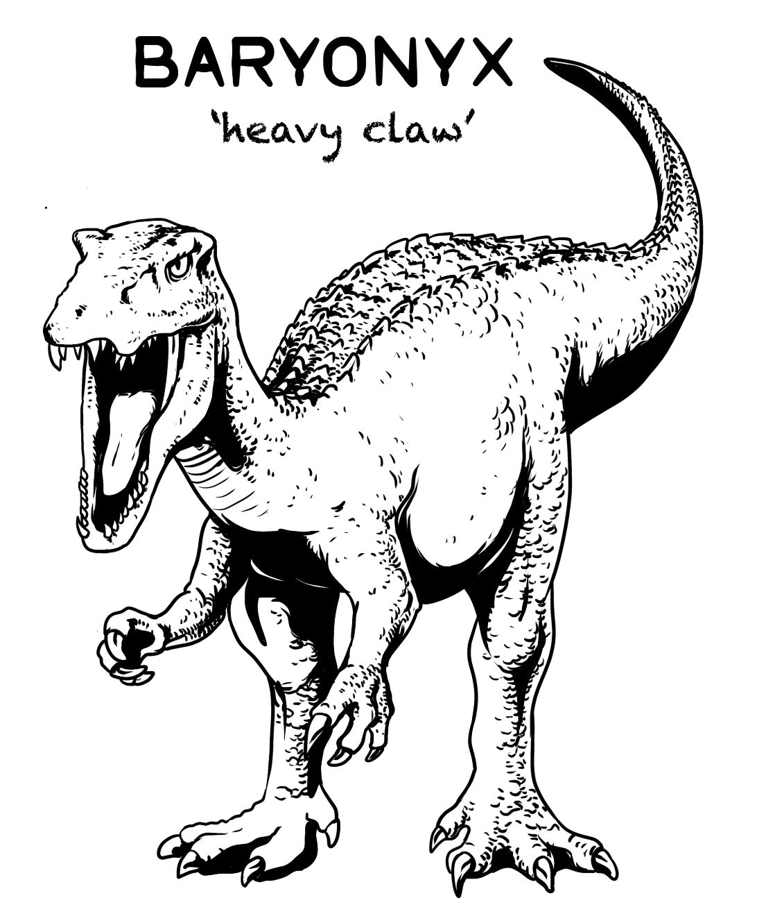 Baryonyx Dinosaur Unisex T-Shirt