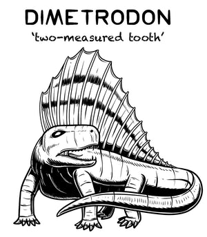 Dimetrodon Prehistoric Synapsid Unisex T-Shirt