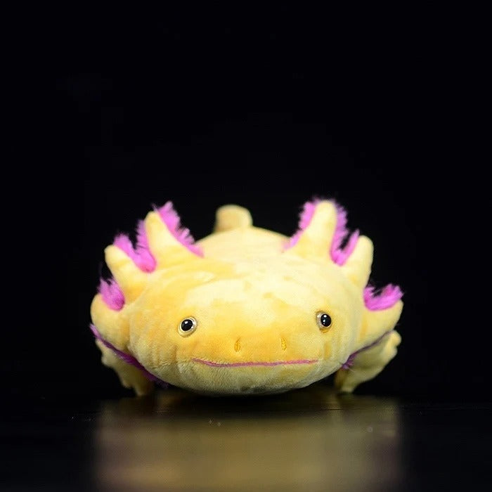 Yellow Axolotl Soft Stuffed Plush Toy