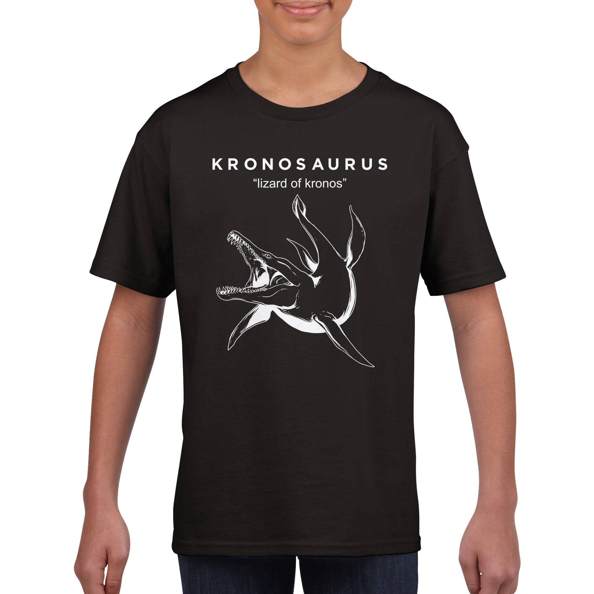 Kronosaurus Prehistoric Reptile Kids T-Shirt