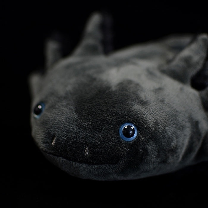 Black Axolotl Soft Stuffed Plush Toy