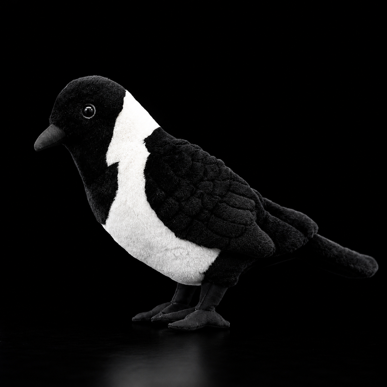 Daurian Jackdaw Soft Stuffed Plush Toy