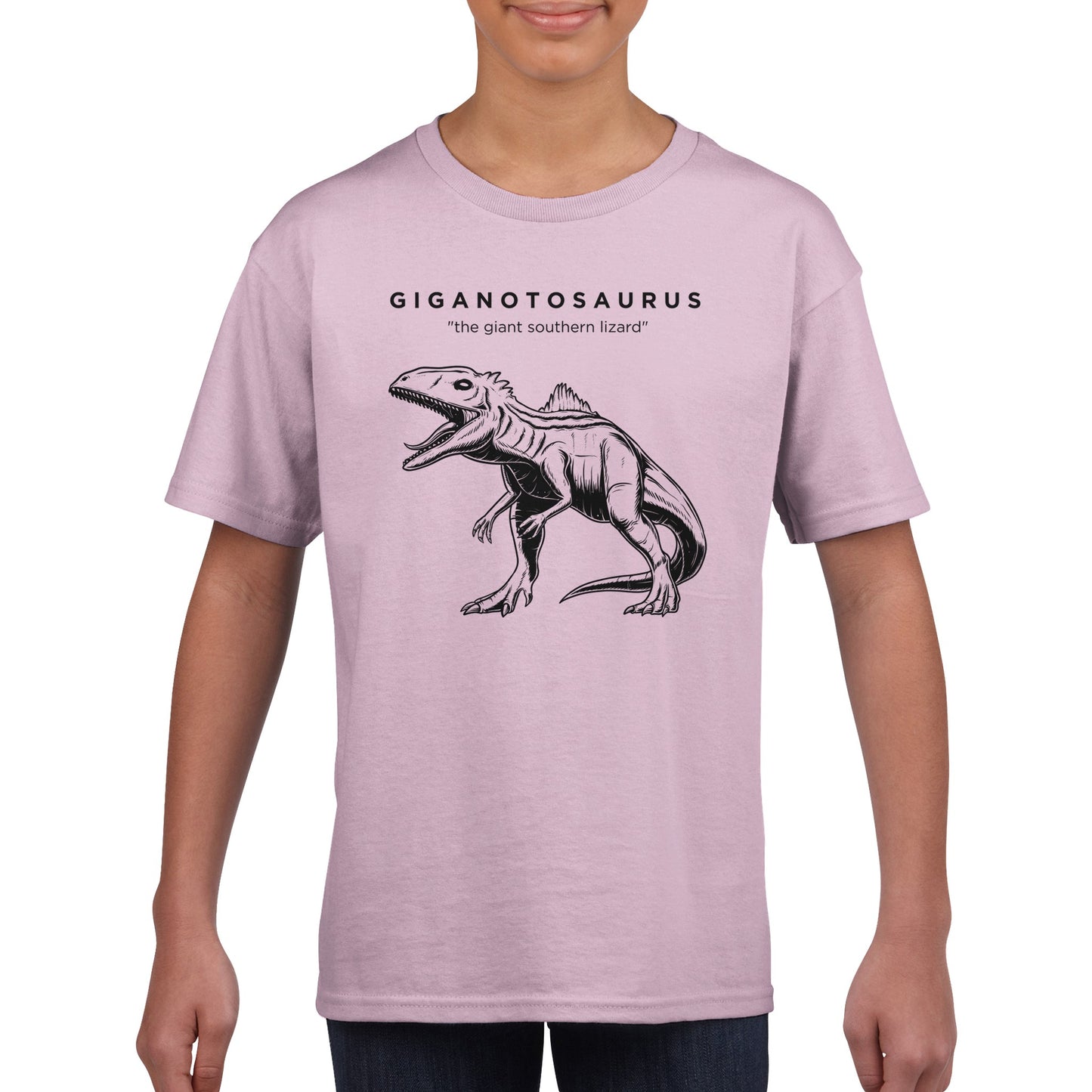 Giganotosaurus Dinosaur Prehistoric Kids T-Shirt