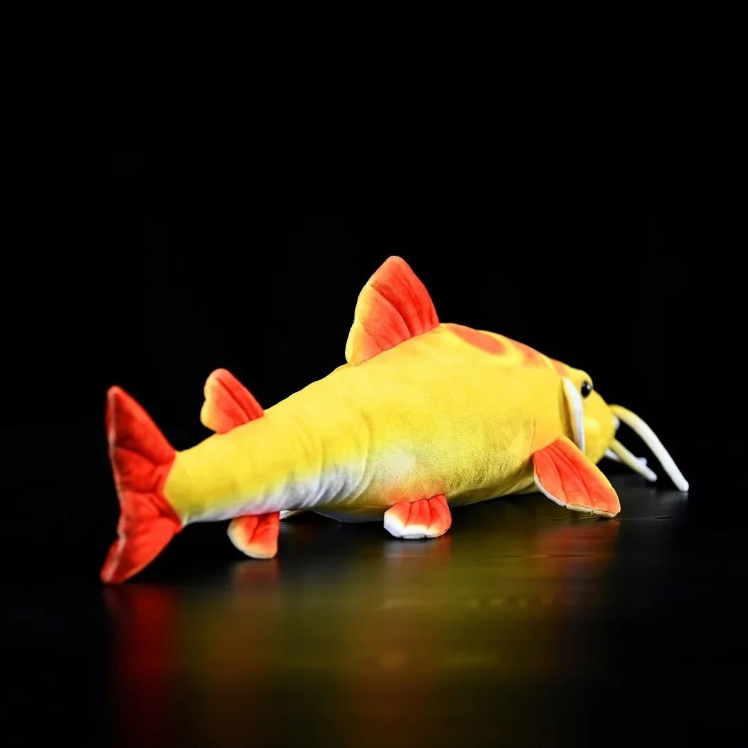 Golden Redtail Catfish Soft Stuffed Plush Toy