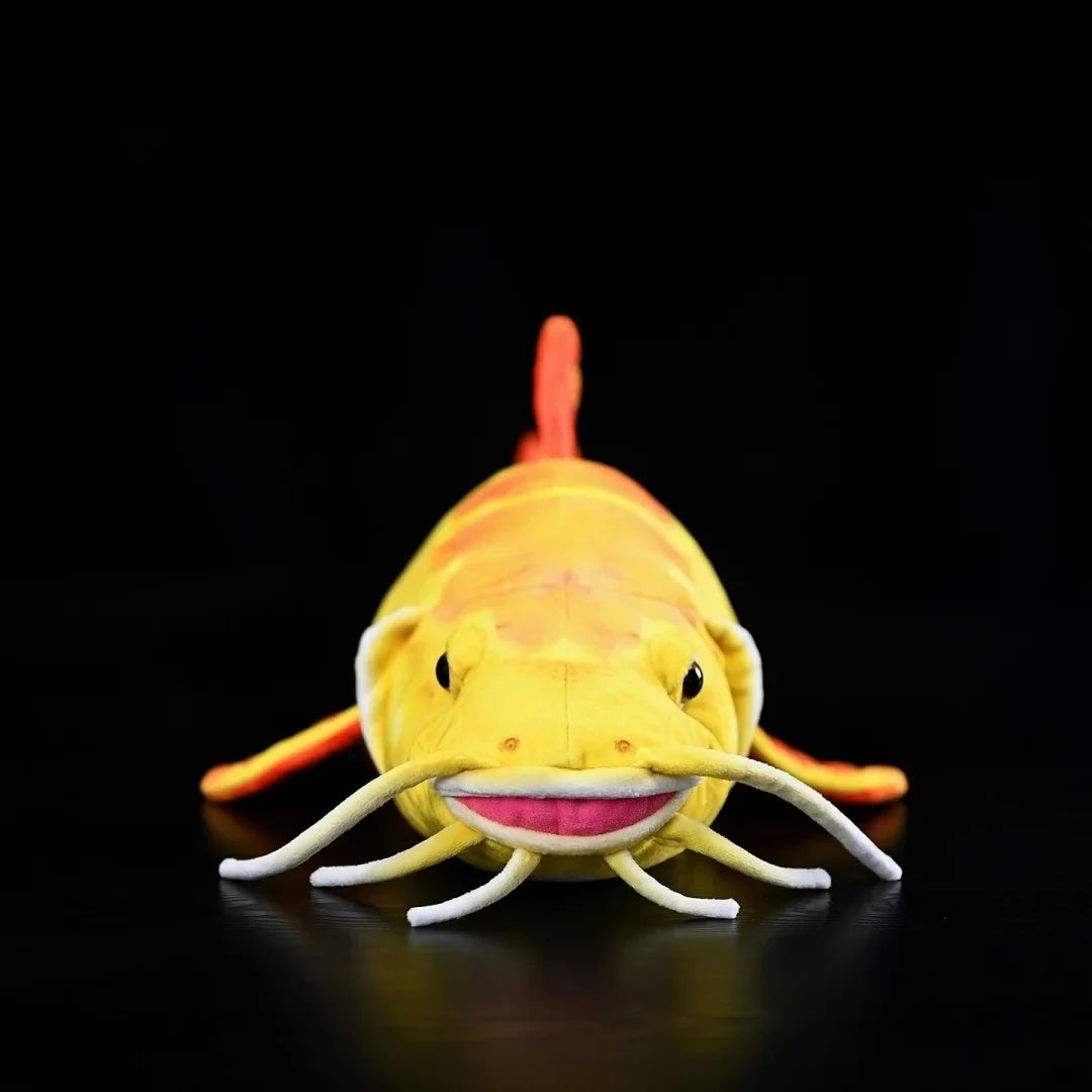 Golden Redtail Catfish Soft Stuffed Plush Toy