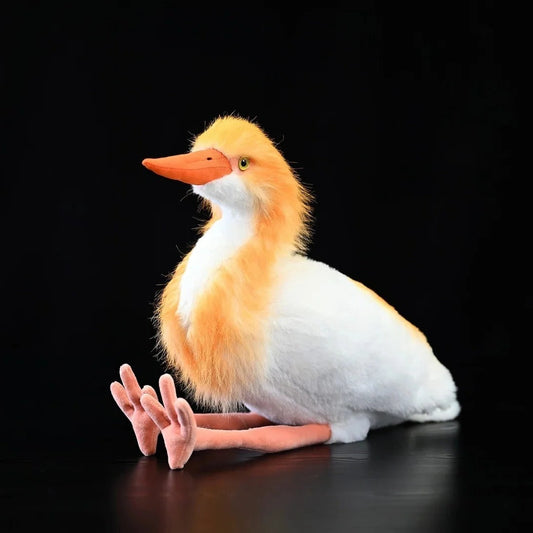 Eastern Cattle Egret Soft Stuffed Plush Toy