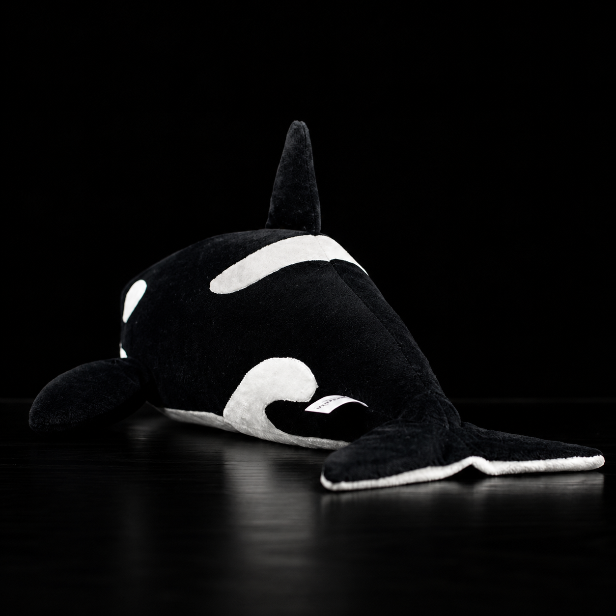 Peluche morbido a forma di orca assassina