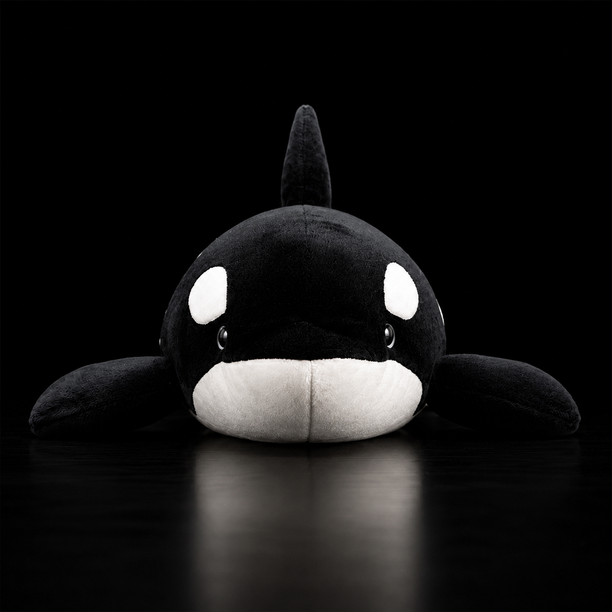 Peluche morbido a forma di orca assassina