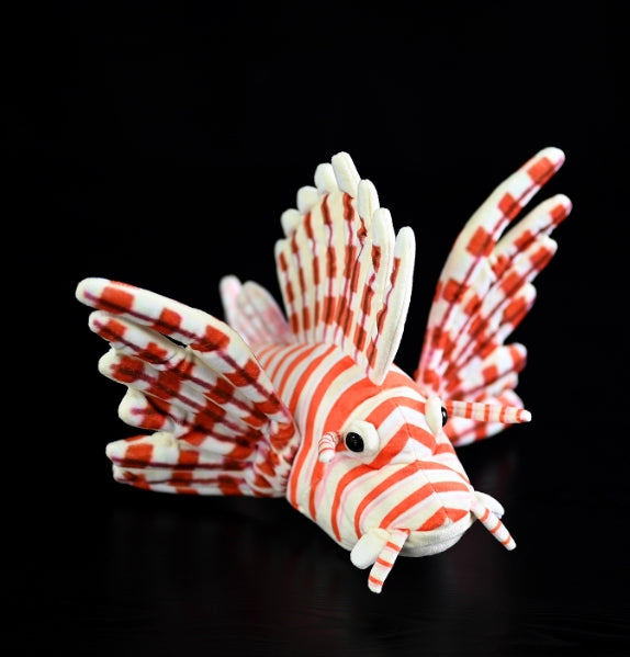 Red Lionfish Soft Stuffed Plush Toy