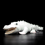 White Albino Alligator Soft Stuffed Plush Toy