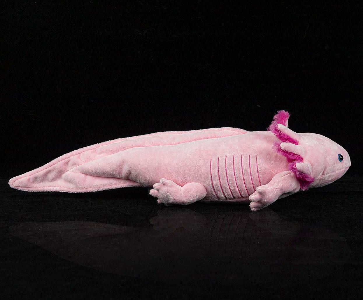 Brinquedo de pelúcia macio de pelúcia axolotl rosa