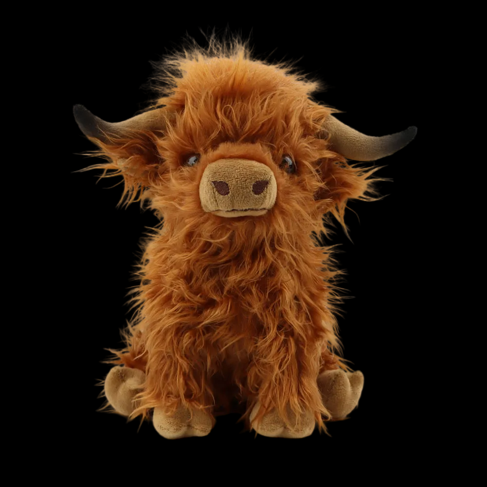 Scottish Highland Cow Soft Stuffed Plush Toy