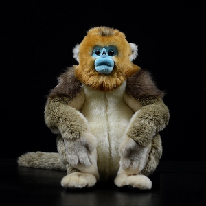 Golden Snub-Nosed Monkey Soft Stuffed Plush Toy