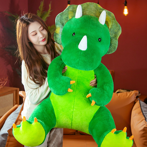 Large Triceratops Dinosaur Soft Stuffed Plush Toy
