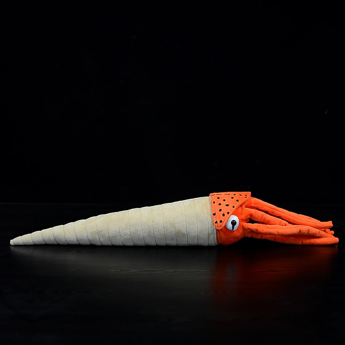 Orthoceras Nautiloid Cephalopod Soft Stuffed Plush Toy