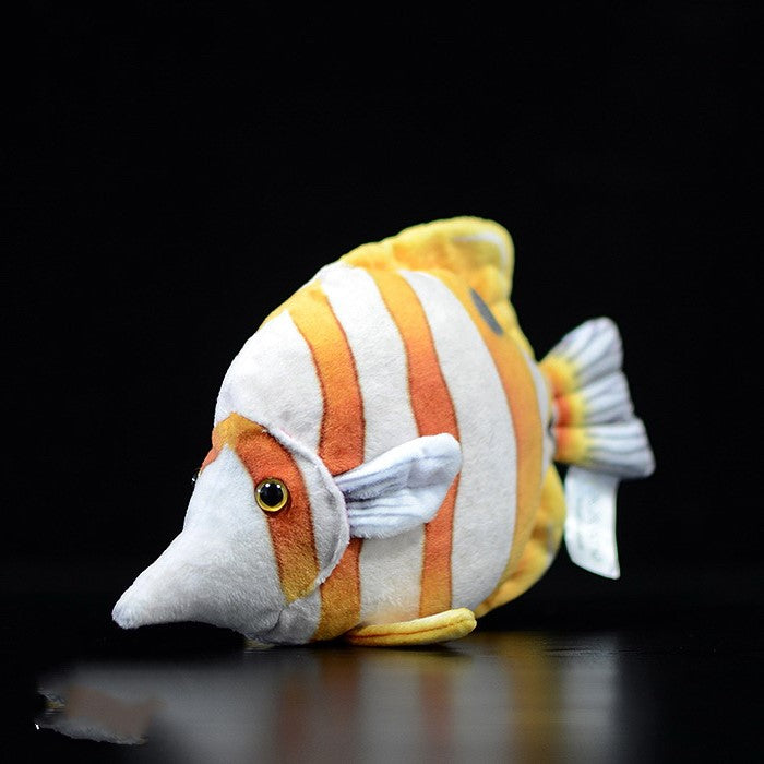 Gage Beasley Copperband Butterfly Fish Plush Toy