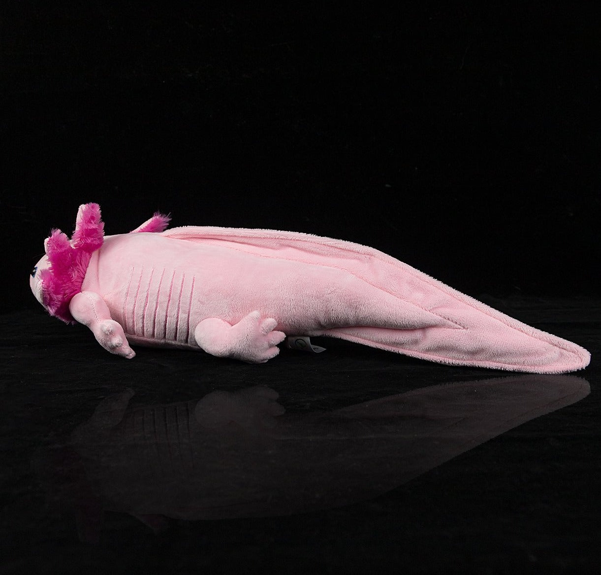 粉红色蝾螈毛绒毛绒玩具