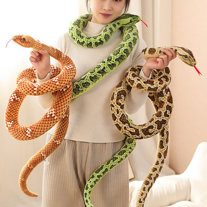 Python Snake Soft Stuffed Plush Toy