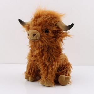 Stuffed 2024 highland cow