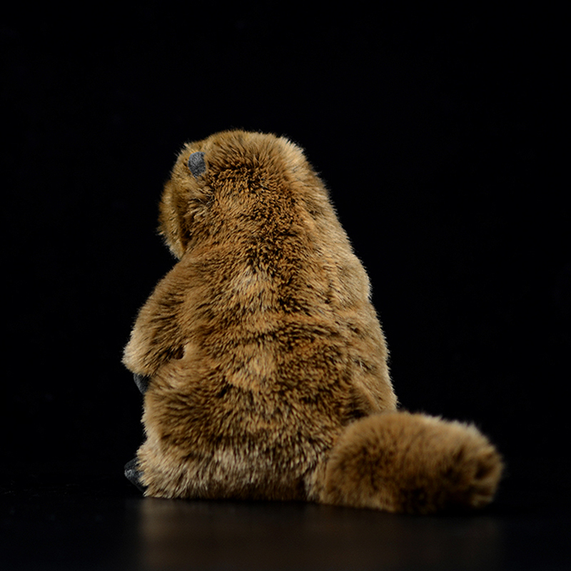 Groundhog Woodchuck צעצוע קטיפה ממולא רך