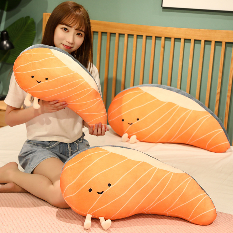 寿司米形状填充抱枕垫玩具