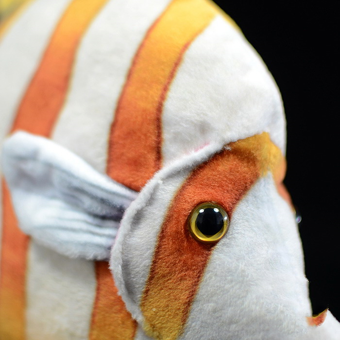 Jucărie de pluș umplută pește fluture Copperband
